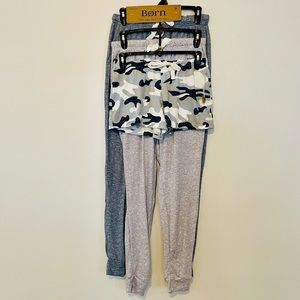 Born 3 piece jogger set